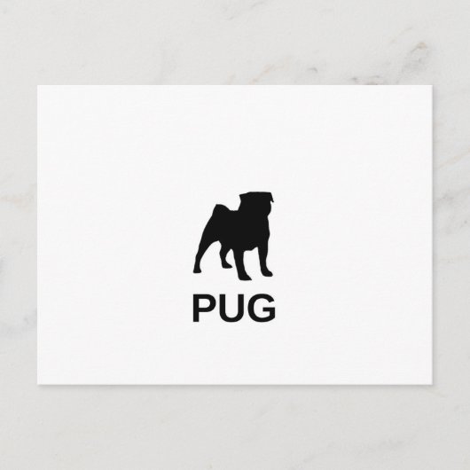 Carte Postale vie de silo de pug (Devant)
