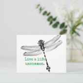 Carte Postale Vie Dragonfly rare (Debout devant)