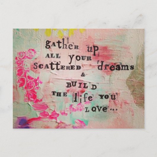 Carte postale Vie et rêve (Devant)