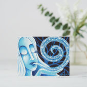 Carte postale Vie hivernale (Debout devant)