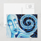 Carte postale Vie hivernale (Devant / Derrière)