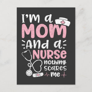 Carte Postale Vie infirmière   Je Suis Une Mère Et Une Infirmièr