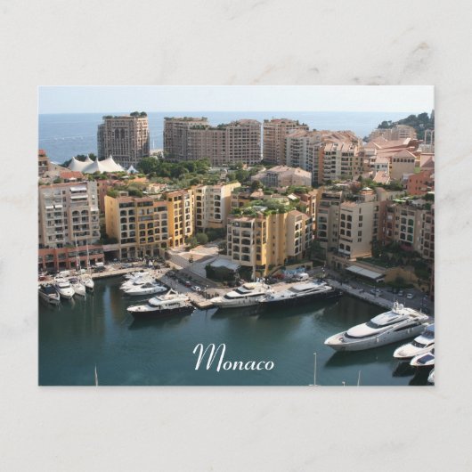 Carte Postale vie monaco (Devant)