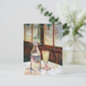 Carte Postale Vie morte avec Absinthe Van Gogh Art (Debout devant)