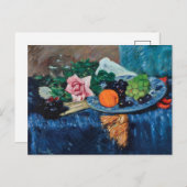 Carte Postale Vie morte avec des fruits | George Leslie Hunter (Devant / Derrière)
