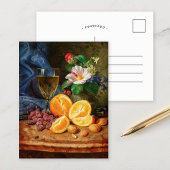 Carte Postale Vie morte avec des oranges | Josef Lauer