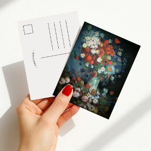 Carte Postale Vie morte avec Fleurs de prairie   Vincent van Gog
