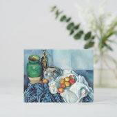 Carte Postale Vie morte avec pommes 1 par Paul Cézanne (Debout devant)