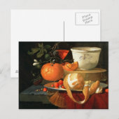 Carte Postale Vie morte d'une orange (Devant / Derrière)