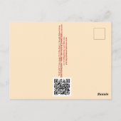 Carte Postale Vie morte victorienne (Dos)