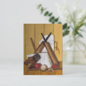 Carte Postale Vie morte vintage de cricket (Debout devant)