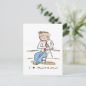 Carte Postale Vie musicale (Debout devant)