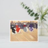 Carte Postale Vie nocturne parisienne Louis Abel Truchet, Beaux- (Debout devant)