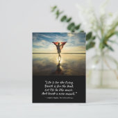 Carte Postale Vie pour les Hughes de Langston Living (Debout devant)