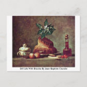 Carte Postale Vie Toujours Avec Brioche Par Jean-Baptiste Chardi (Devant)