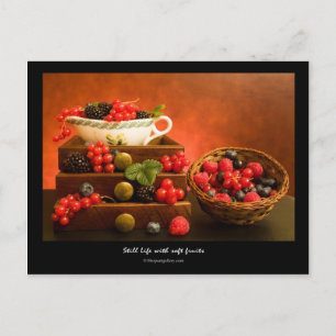 Carte Postale Vie Toujours Avec Des Fruits Doux