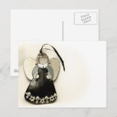 Carte Postale Vieil ange (Devant / Derrière)