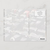 Carte Postale vieille caméra rétro (Dos)