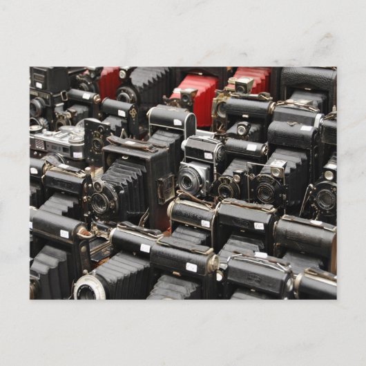 Carte Postale vieille caméra rétro (Devant)