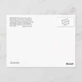 Carte Postale Vieille ferme (Dos)