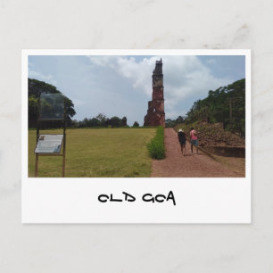 Carte Postale Vieille Goa (Inde)