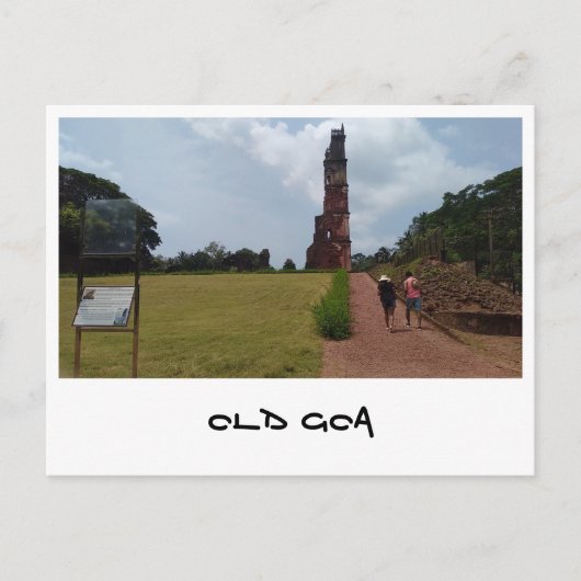 Carte Postale Vieille Goa (Inde) (Devant)