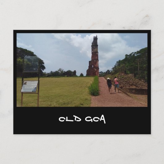 Carte Postale Vieille Goa (Inde) (Devant)