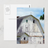 Carte Postale Vieille grange (Devant / Derrière)
