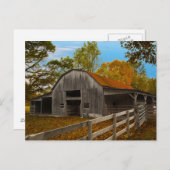 Carte Postale Vieille grange (Devant / Derrière)