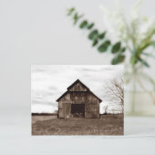 Carte Postale Vieille grange de tabac (Debout devant)