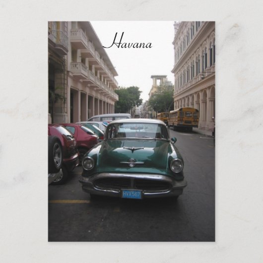 Carte Postale vieille havane (Devant)