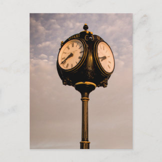 Carte Postale Vieille Horloge