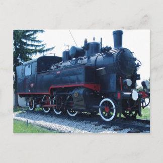 Carte Postale Vieille locomotive