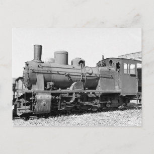Carte Postale Vieille locomotive à vapeur à voie étroite 157-567