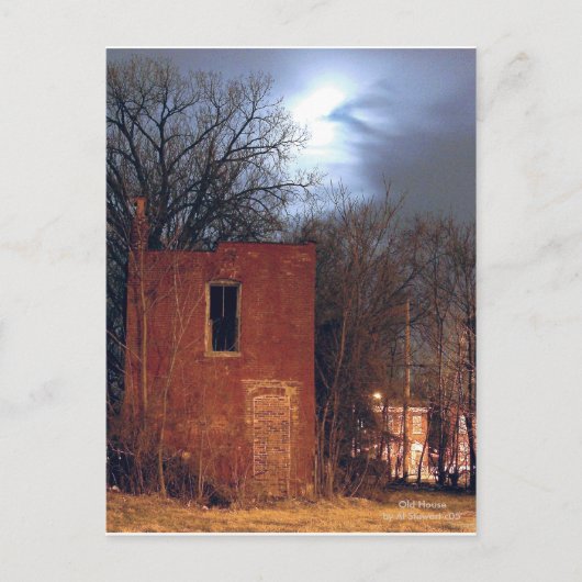 Carte Postale Vieille Maison (Devant)