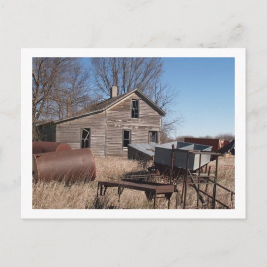 CARTE POSTALE VIEILLE MAISON (Devant)