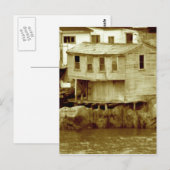 Carte Postale Vieille maison de pêcheurs (Devant / Derrière)