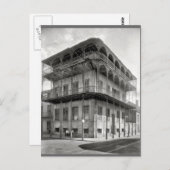 Carte Postale Vieille Maison du Quartier Français (Devant / Derrière)