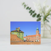 Carte Postale Vieille Ville à Varsovie (Debout devant)