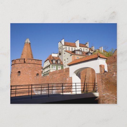 Carte Postale Vieille ville de Varsovie (Devant)