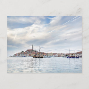 Carte Postale Vieille ville Istrie de Rovinj ou Rovigno en Croat