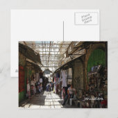 Carte Postale Vieille Ville Jérusalem (Devant / Derrière)