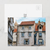 Carte Postale Vieille ville, Split, Croatie (Devant / Derrière)