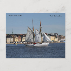 Carte Postale Vieille Ville, Stockholm, Photo Ola ...