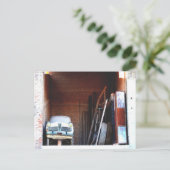 Carte Postale Vieille voiture (Debout devant)