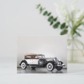 Carte Postale Vieille voiture 42 (Debout devant)