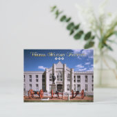 Carte Postale Vieilles Casernes (Arche de Stonewall Jackson), VM (Debout devant)