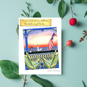 Carte postale Vieillir avec moi