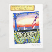 Carte postale Vieillissez avec moi (Devant)