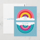 Carte Postale Viel Glück (Devant / Derrière)